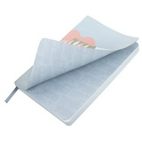 Ежедневник недатированный А5 (138х213 мм), BRAUBERG VISTA, под кожу, гибкий, 136 л., &quot;Botanica&quot;, 112011