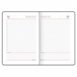 Ежедневник недатированный А5 (138х213 мм), BRAUBERG VISTA, под кожу, гибкий, 136 л., &quot;Botanica&quot;, 112011