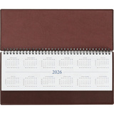 Планинг датированный 2026, бордо 303х150 мм, 120 стр, АТТАСНЕ Вива