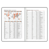 Ежедневник датированный 2026, А5, 138x213 мм, BRAUBERG &quot;Favorite&quot;, под кожу, черный, 117037