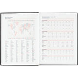 Ежедневник датированный 2026 АТТАСНЕ А4, 176л, 200х270мм, Каньон, черный