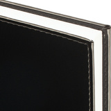 Ежедневник датированный 2026 АТТАСНЕ А4, 176л, 200х270мм, Каньон, черный