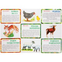 Развивающие карточки Мульти-Пульти В мире животных РК_18717, 36 шт