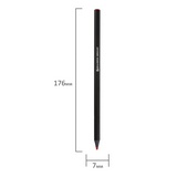 Карандаши цветные BRAUBERG Black Jack 180597, трехгранные, черное дерево, 18 цветов