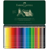 Карандаши акварельные художественные Faber-Castell &quot;Albrecht Durer&quot;, 36 цветов, металлическа коробка. 117536