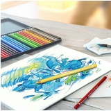 Карандаши акварельные художественные Faber-Castell &quot;Albrecht Durer&quot;, 36 цветов, металлическа коробка. 117536