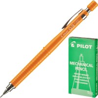 Карандаш механический Pilot H-329, 0.9 мм, оранжевый