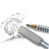 Карандаш чернографитовый Faber-Castell GRIP 2001, 117002, 2B