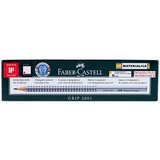 Карандаш чернографитовый Faber-Castell GRIP 2001, 117002, 2B