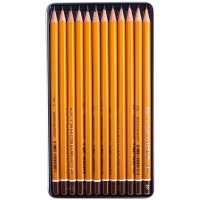 Набор карандашей чернографитовых KOH-I-NOOR Art 8B-2H, 1502012008PL, 1502/II