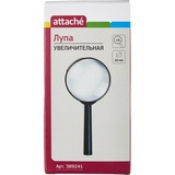 Увеличительное стекло Лупа Attache, 6 увеличение, D 60 мм