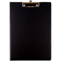 Папка-планшет Berlingo APp_04101 с зажимом, А4, ПВХ, черный, с верхней створкой