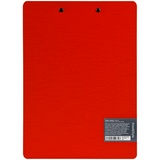 Планшет с зажимом Berlingo Steel&amp;Style PPf_93013, A4, пластик полифом, красный