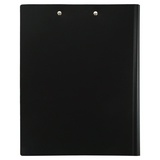 Папка-планшет BRAUBERG &quot;Стандарт&quot;, А4 (310х230 мм), с прижимом и крышкой, пластик, черная, 0,9 мм, 221646