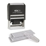 Датер самонаборный Colop Printer 55 Dater Set, дата БУКВЫ, 60х40 мм 6 строк