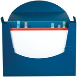 Короб архивный на кнопке OfficeSpace КНКСН_74961, разборный, 70 мм, пластик, синий