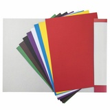 Картон цветной BRAUBERG Кораблик 129907, большого формата, А3 немелованный (матовый), 8 листов 8 цветов, (297х420 мм)