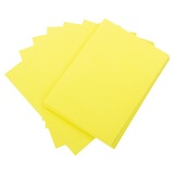 Картон цветной А4 тонировынный в массе, 50 листов, желтый, в пленке, 220 г/м2, BRAUBERG, 210х297 мм, 128985