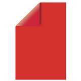 Картон цветной А4 тонировынный в массе, 50 листов, красный, в пленке, 220 г/м2, BRAUBERG, 210х297 мм, 128982