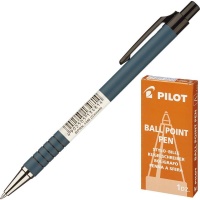 Ручка шариковая автоматическая Pilot BPRK-10М-F синий, 0.7 мм