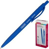 Ручка шариковая масляная автоматическая Attache Comfort, синяя, 0,5 мм