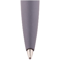 Ручка шариковая Berlingo CPs_72413 Silk Premium, синяя, 0,7 мм, корпус серый-хром, автоматическая