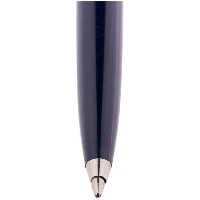 Ручка шариковая Berlingo CPs_12223 Silver Arrow, синяя, 1 мм, корпус синий-хром, автоматическая