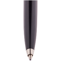 Ручка шариковая Berlingo CPs_12201 Silver Arrow, синяя, 1 мм, корпус черный-хром, автоматическая