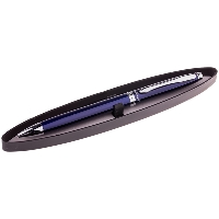 Ручка шариковая Berlingo CPs_70442 Silver Classic, синяя, 0,7 мм, корпус синий, поворотная