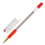 Ручка шариковая MunHwa MC Gold BMC-03, красный, 0,5 мм