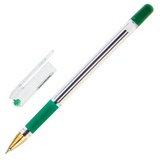 Ручка шариковая MunHwa MC Gold BMC-04, зеленый, 0,5 мм
