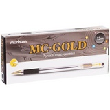 Ручка шариковая MunHwa MC Gold BMC10-01, черный, 0,7 мм