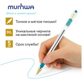Ручка шариковая MunHwa MC Gold BMC-12, голубой, 0,5 мм