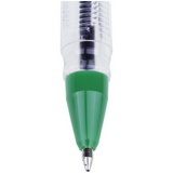 Ручка шариковая Crown Oil Jell OJ-500B, 0,5 мм, зеленая