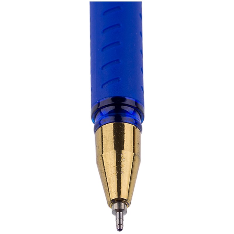 Ручка шариковая Berlingo xGold CBp_07500, 0,5 мм, грип, синяя