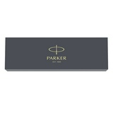 Ручка шариковая PARKER Jotter Plastic CT R0033010, корпус черный, детали из нержавеющей стали, синяя