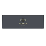 Ручка шариковая PARKER Jotter Plastic CT R0033170, корпус синий, детали из нержавеющей стали, синяя