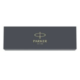 Ручка шариковая PARKER Jotter Plastic CT R0033170, корпус синий, детали из нержавеющей стали, синяя