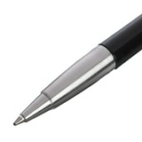 Ручка шариковая PARKER Vector Standard Black CТ 2025442, корпус черный, детали из нержавеющей стали, синяя