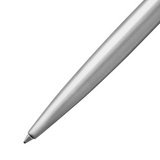 Ручка шариковая PARKER Vector Stainless Steel CT 2025445, корпус серебристый, детали из нержавеющей стали, синяя