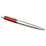 Ручка шариковая PARKER Jotter London Architecture Classic Red 2025827, корпус красный, нержавеющая сталь, синяя