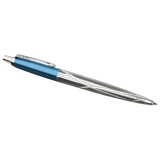 Ручка шариковая PARKER Jotter London Architecture Modern Bluе 2025828, корпус голубой, нержавеющая сталь, синяя