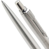 Набор PARKER Jotter Stainless Steel CT 2093256, шариковая ручка синяя и механический карандаш