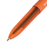 Ручка шариковая автоматическая BRAUBERG &quot;MULTICOLOR&quot;, 4 ЦВЕТА, корпус ассорти, 0,7 мм, линия 0,35 мм, 143458