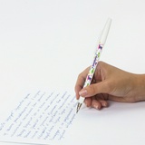 Ручка шариковая ЮНЛАНДИЯ &quot;LAMA&quot;, синяя, SOFT TOUCH покрытие, узел 0,7 мм, линия письма 0,35 мм, 143735