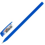 Ручка шариковая масляная STAFF Basic &quot;OBP-320&quot;, СИНЯЯ, корпус голубой, узел 0,7 мм, линия письма 0,35 мм, 143023