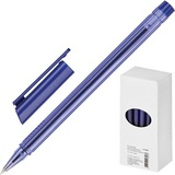 Ручка шариковая Attache трехгранный корпус, синяя, 0.5 мм
