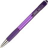 Ручка шариковая автоматическая Attache Happy, фиолетовый корпус, синяя, 0.5 мм