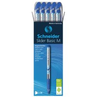Ручка шариковая Schneider Slider Basic M 151103, синий стержень, 1 мм