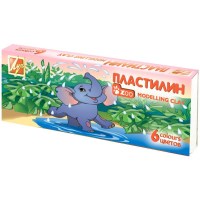 Пластилин классический Луч Zoo 6 цветов 81 г, 6 цветов 19С 1271-08